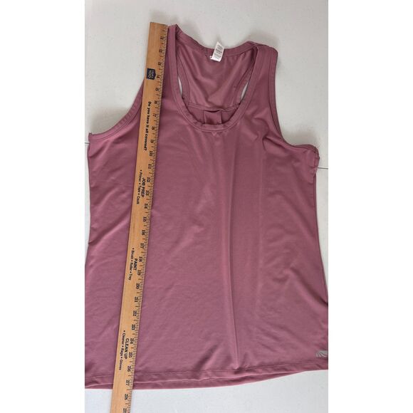 Marika Women's Activewear Racerback Tank Top Rose Mauve Pink Purple Size L - Picture 7 of 8